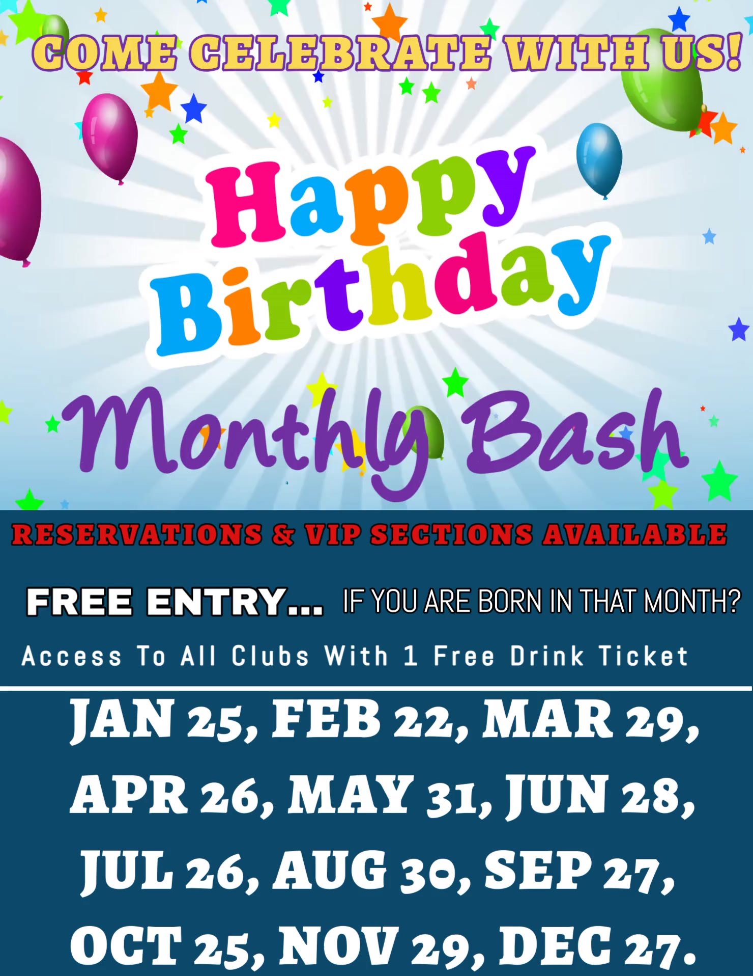 Birthday Bash at Brickhouse